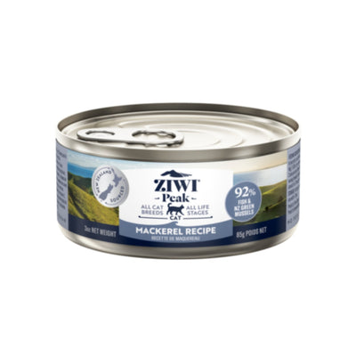(Carton of 12) Ziwi Peak Mackerel Canned Cat Food, 85g